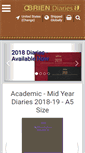 Mobile Screenshot of obriendiaries.com